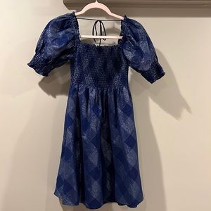 GUC Hill House Home Navy Glitter Athena Dress Size XS
